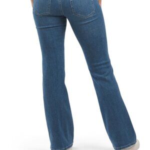 FRAME 'Le Easy Flare' Stretch High Rise Premium Denim Jeans Medium Wash Sz 30